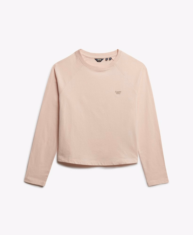 Essential Logo top met lange mouwen