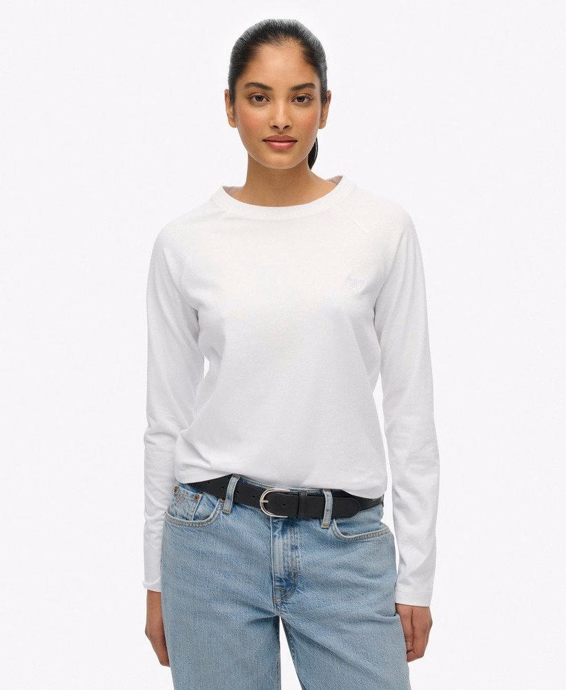 Essential Logo top met lange mouwen