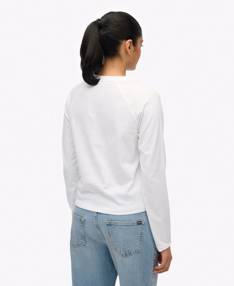 Essential Logo top met lange mouwen