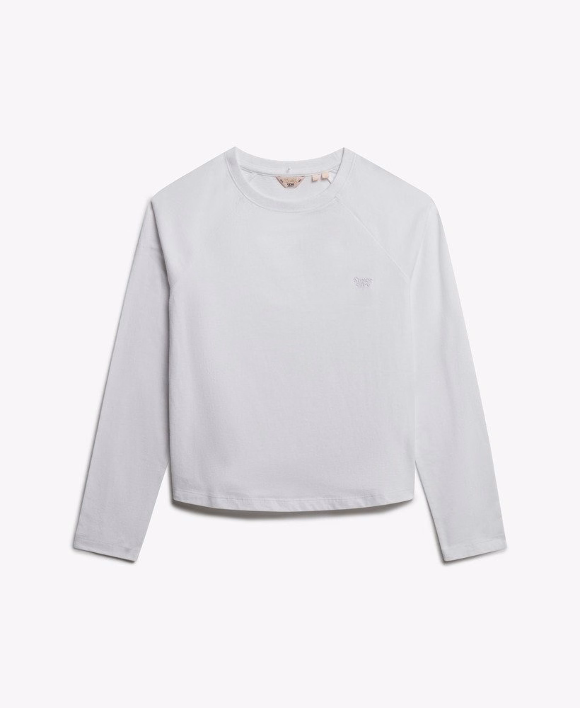Essential Logo top met lange mouwen