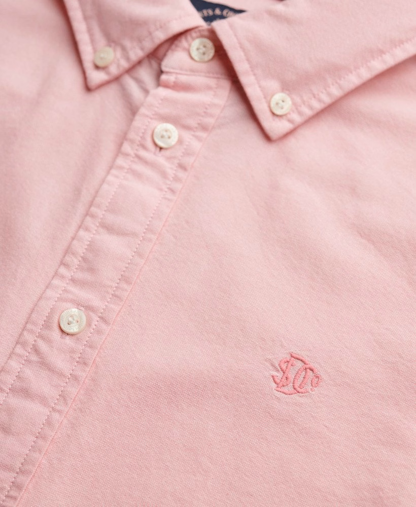 Slim Oxford overhemd met knoopsluiting en lange mouwen
