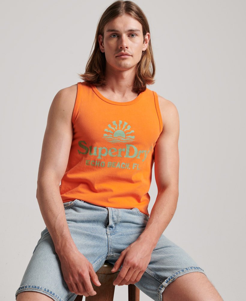 vintage venue neon vest in new house oranje