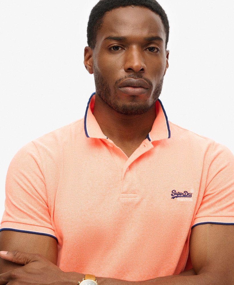 poloshirt voor bij het zwembad in cabana coral grit