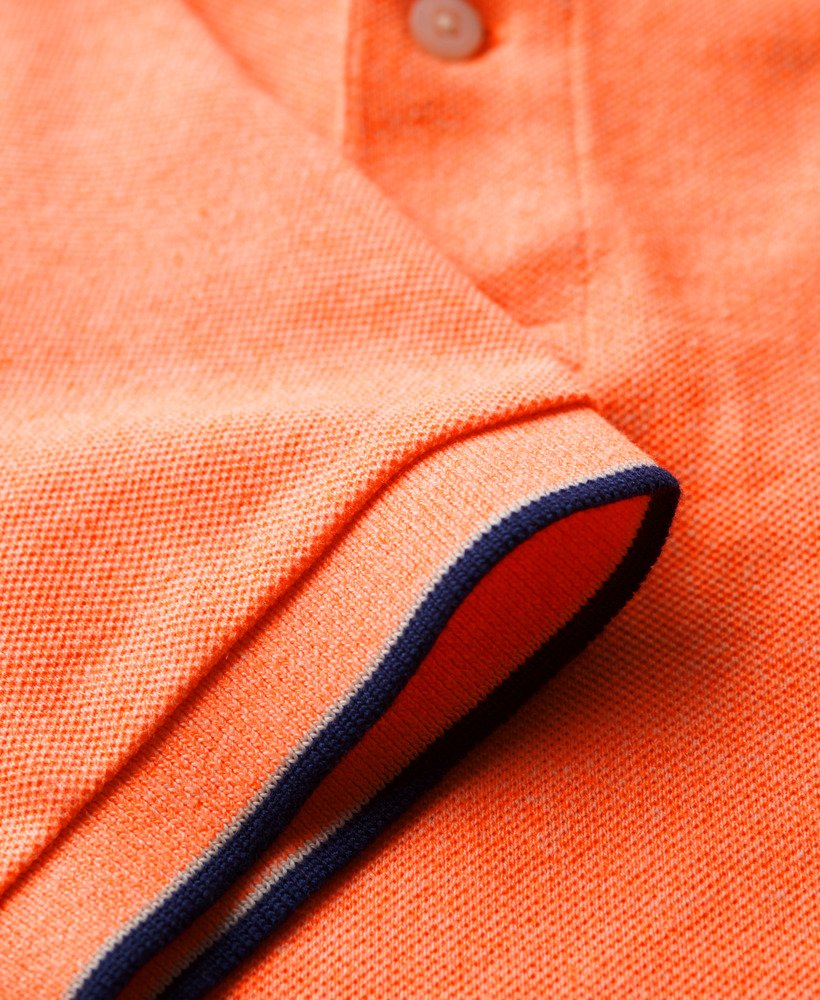 poloshirt voor bij het zwembad in cabana coral grit