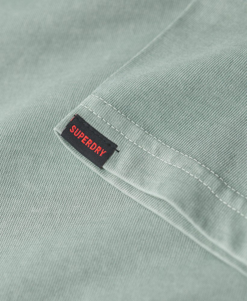 jersey poloshirt in woestijnsaliegroen