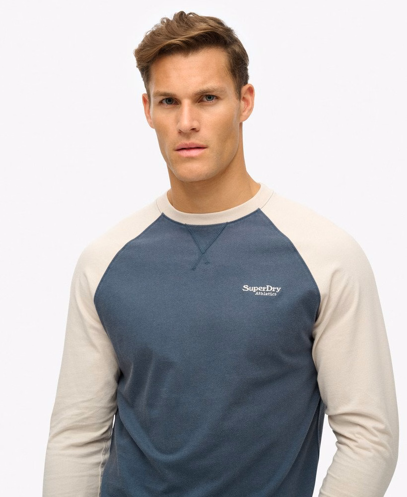 Essential Logo Baseball Long Sleeve Top