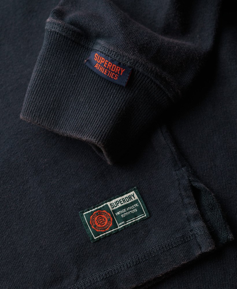 atletisch rugbyshirt in eclipse navy