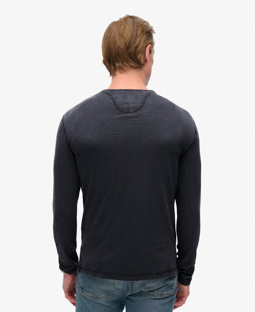 opa-top met lange mouwen van jersey in de kleur frans marineblauw.