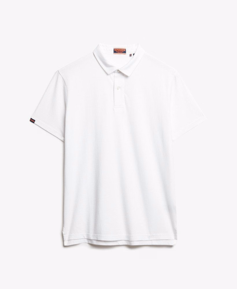 Essentiële jersey polo top