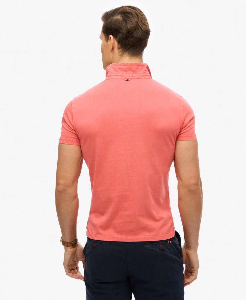 Essentiële jersey polo top