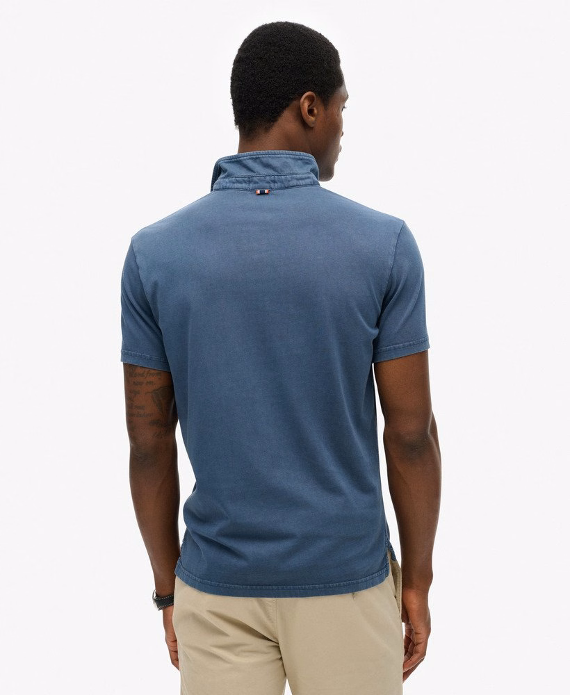 Essentiële jersey polo top