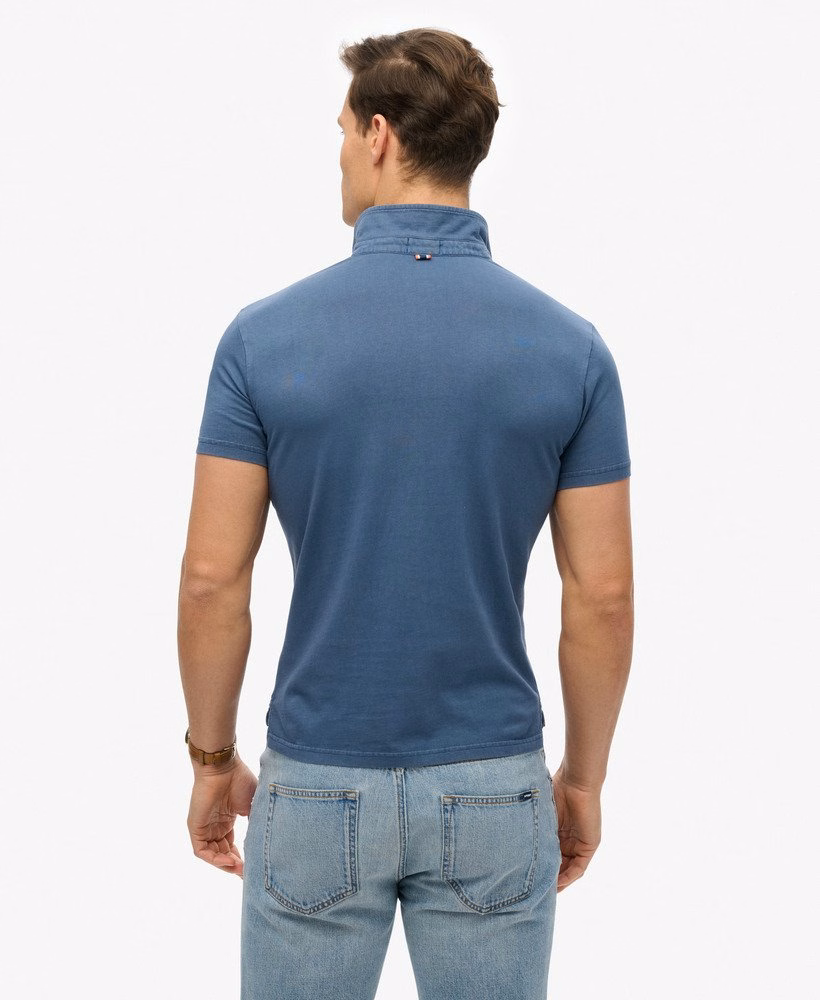 Essentiële jersey polo top