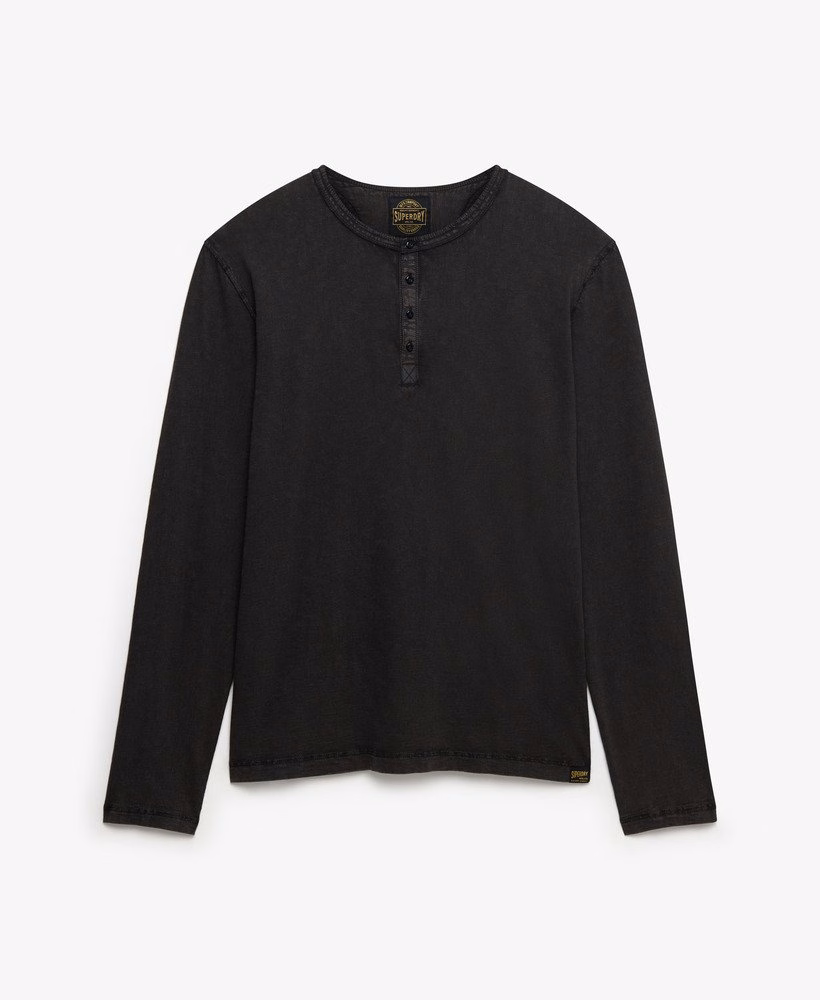 Klassieke, essentiële Henley-top