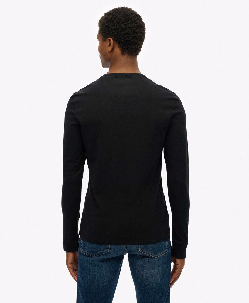 Klassieke, essentiële Henley-top