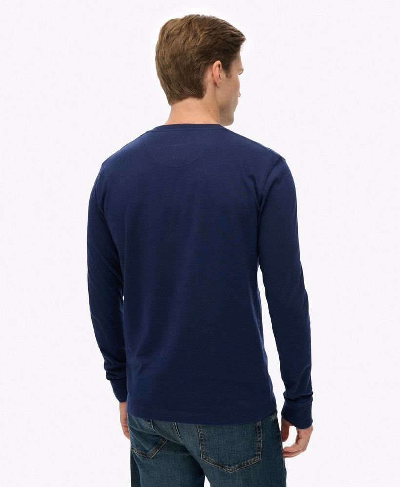 Klassieke, essentiële Henley-top