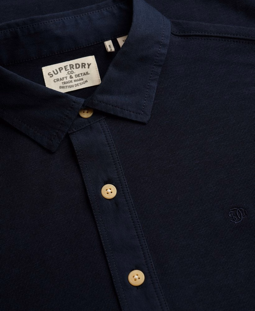 Klassieke preppy top met lange mouwen