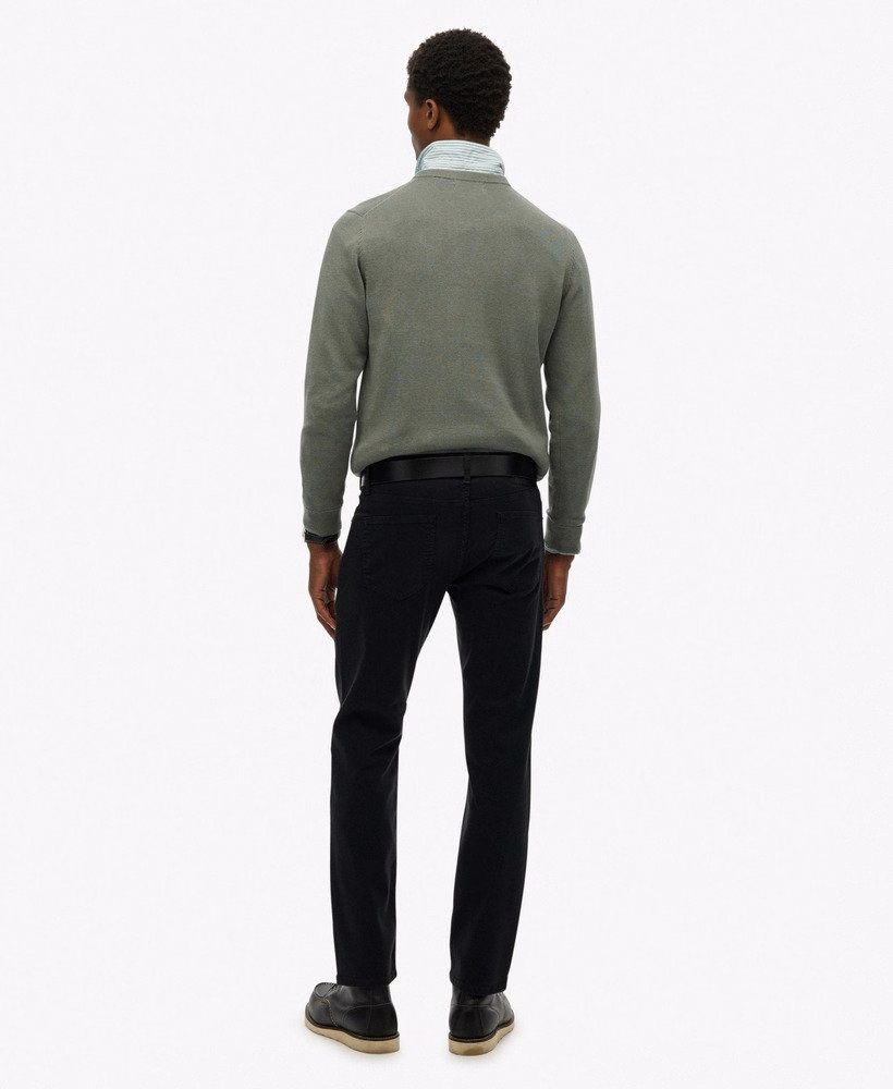De Merchant Store - Satijnen broek met vijf zakken