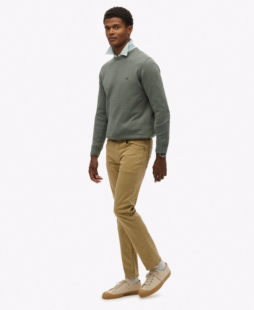 De Merchant Store - Satijnen broek met vijf zakken