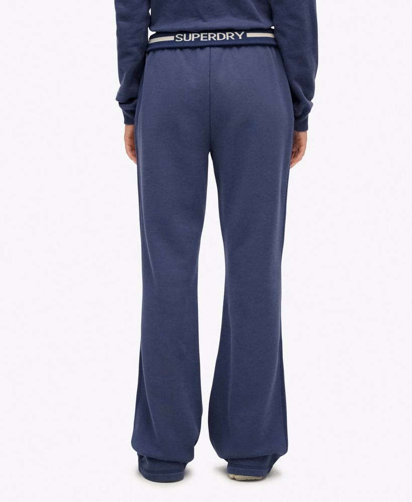 Athletic Essentials Logo Low Rise Flare Jogger