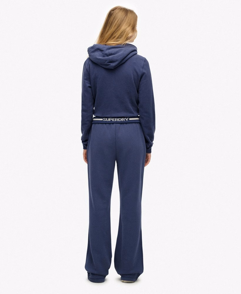 Athletic Essentials Logo Low Rise Flare Jogger