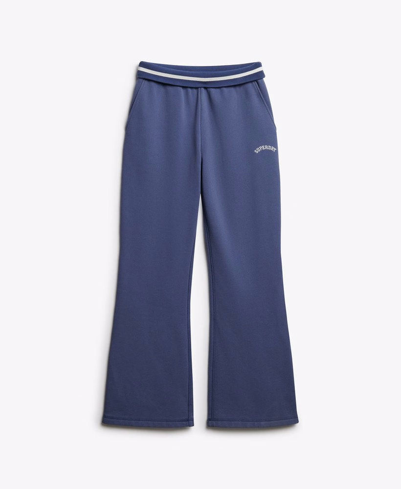 Athletic Essentials Logo Low Rise Flare Jogger