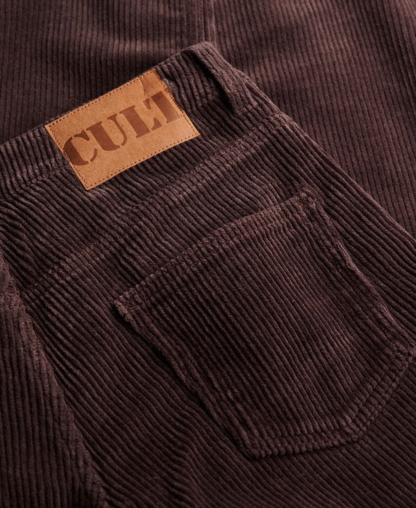 Mid Rise Baggy Jumbo Cord Pants
