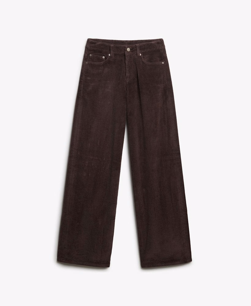 Mid Rise Baggy Jumbo Cord Pants