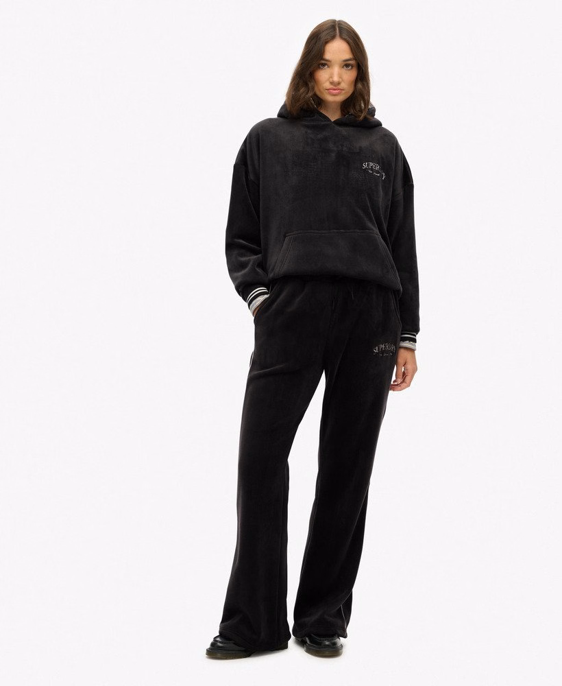 Country Club Velours Rechte Joggingbroek