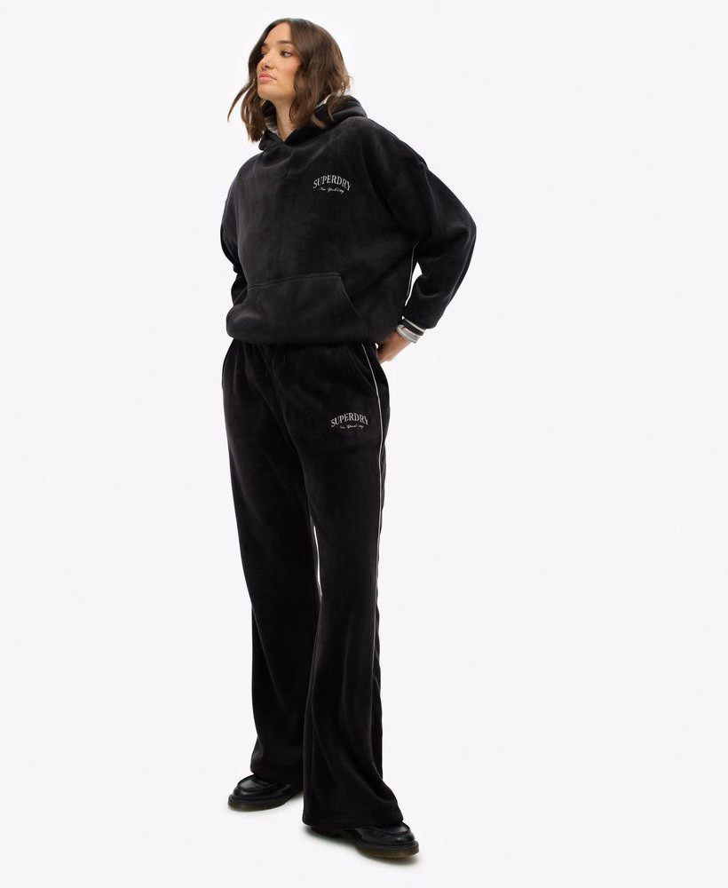 Country Club Velours Rechte Joggingbroek