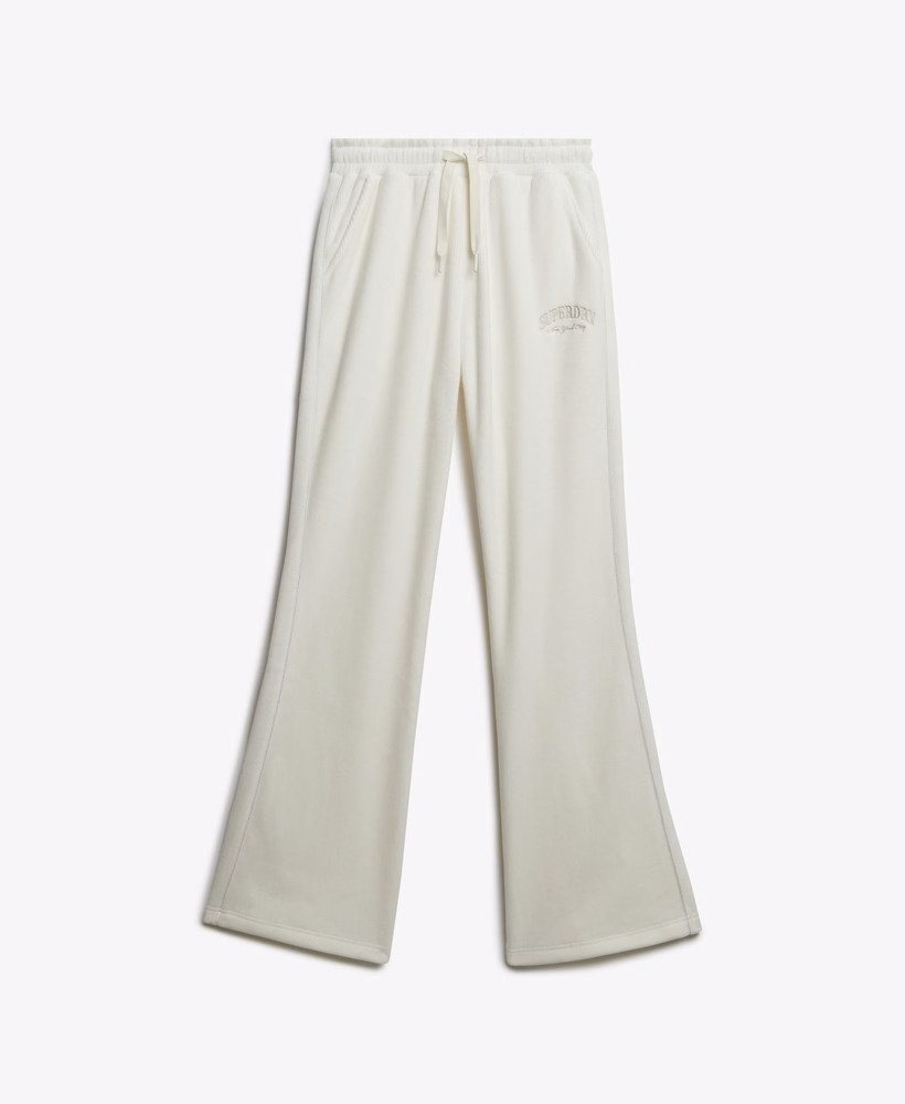 Country Club Velours Rechte Joggingbroek
