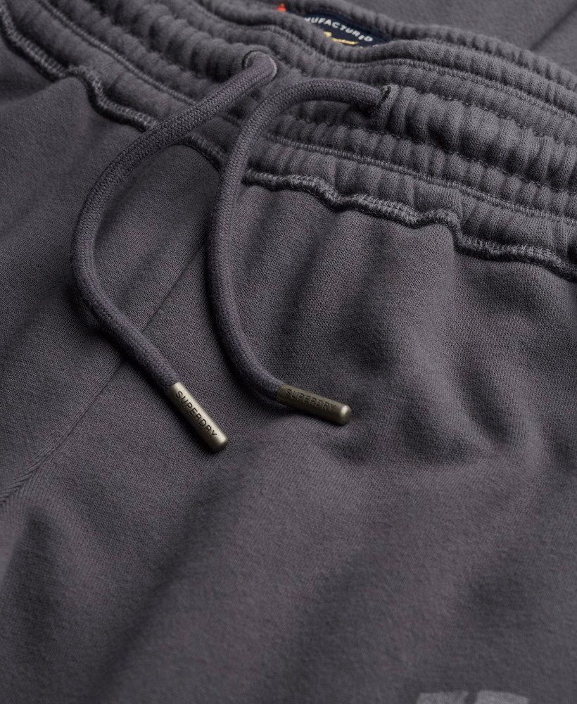 Sportieve joggingbroek met print en wijde pijpen