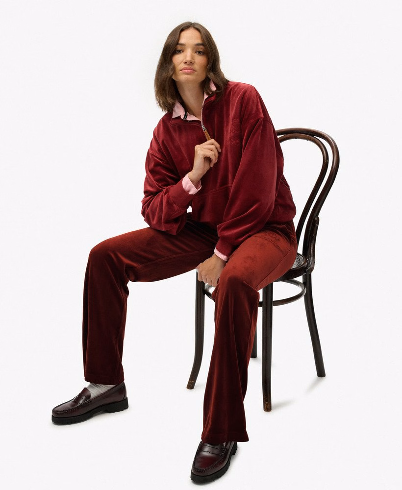 Country Club Velours Joggingbroek